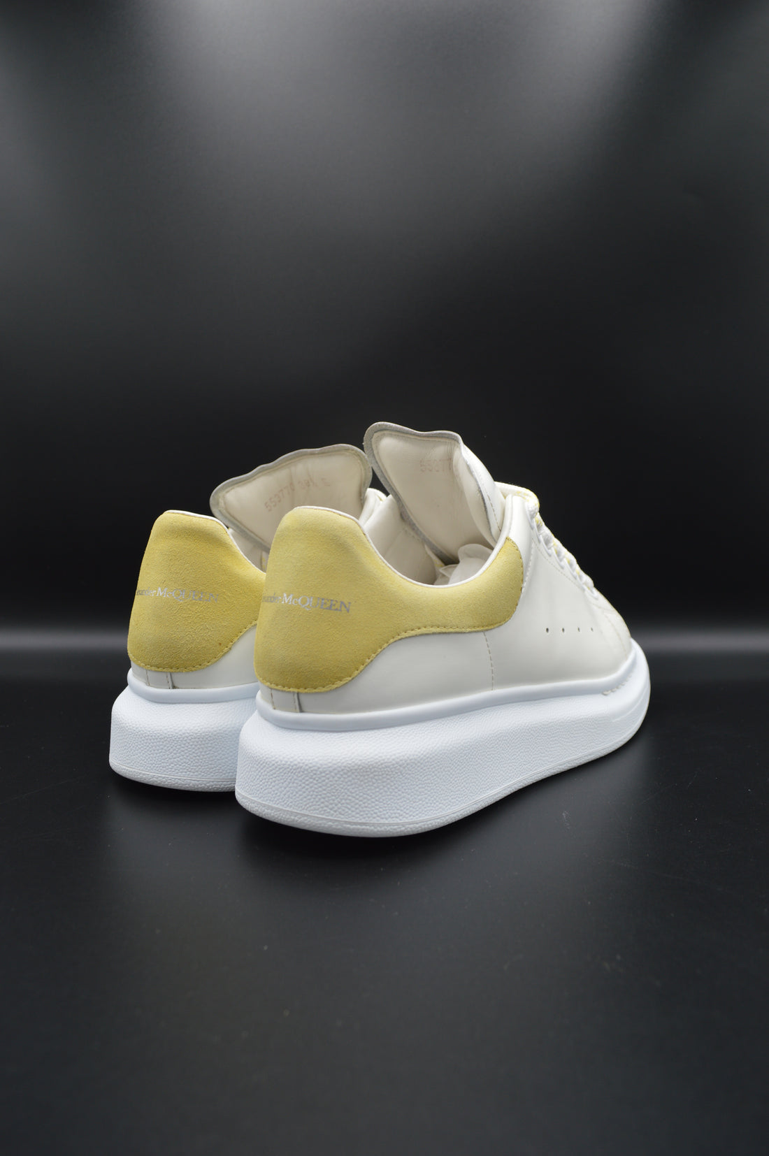 Alexander Mcqueen Oversize Blanc / Jaune - T38,5