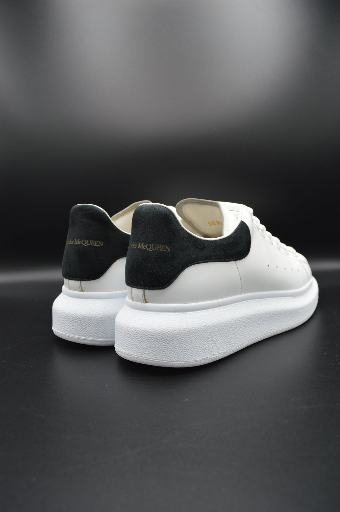Alexander Mcqueen Oversize blanc/noir - T36