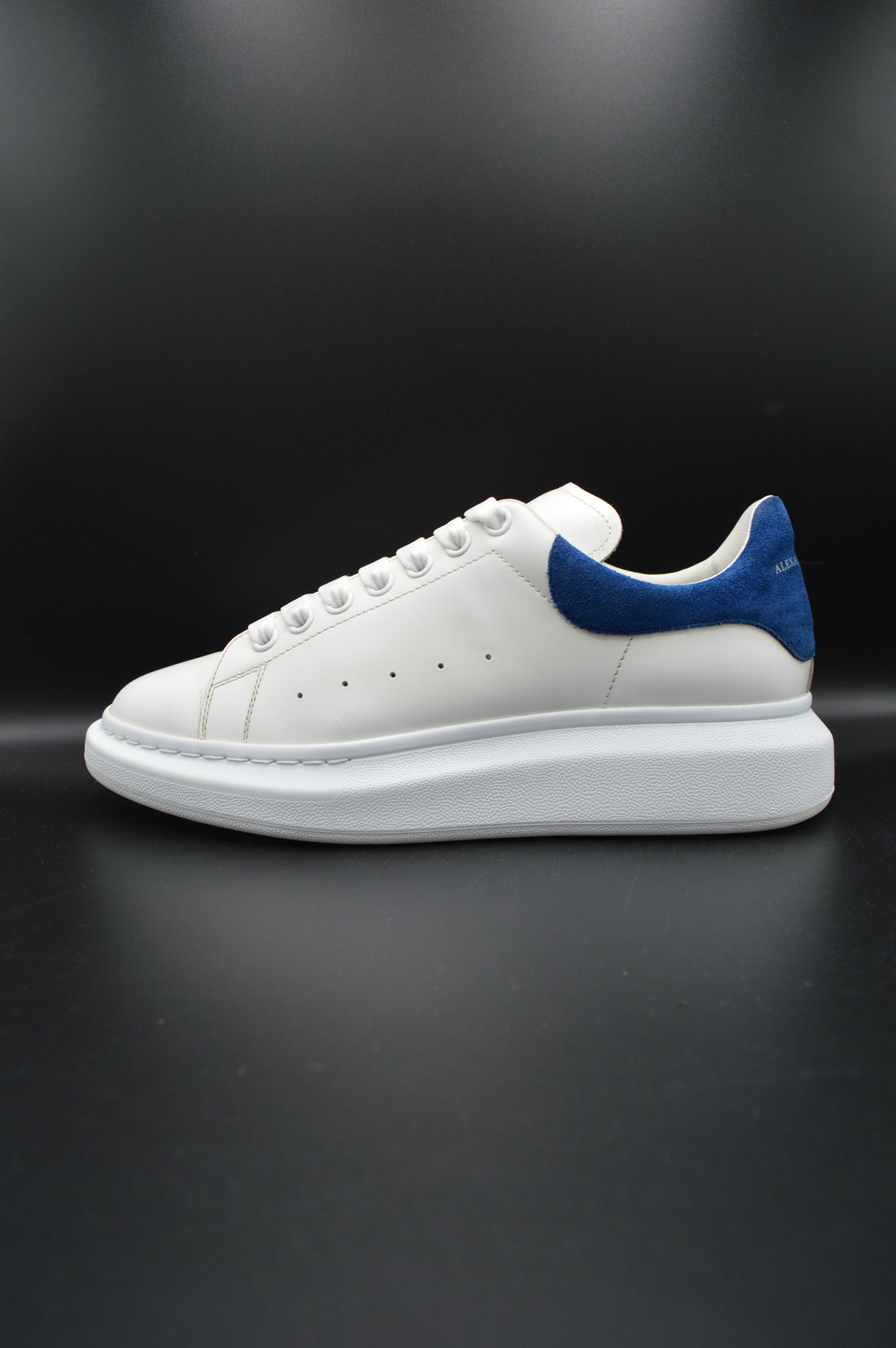 Alexander Mcqueen oversize blanc/bleu marine - T42