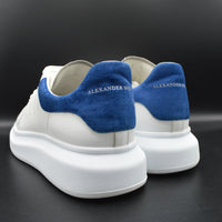 Alexander Mcqueen oversize blanc/bleu marine - T42