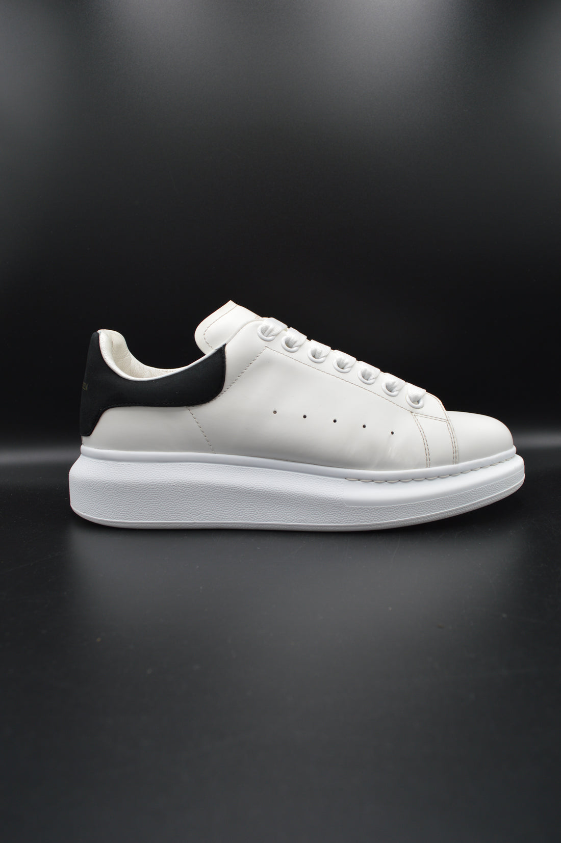 Alexander Mcqueen oversize blanc/noir - T40