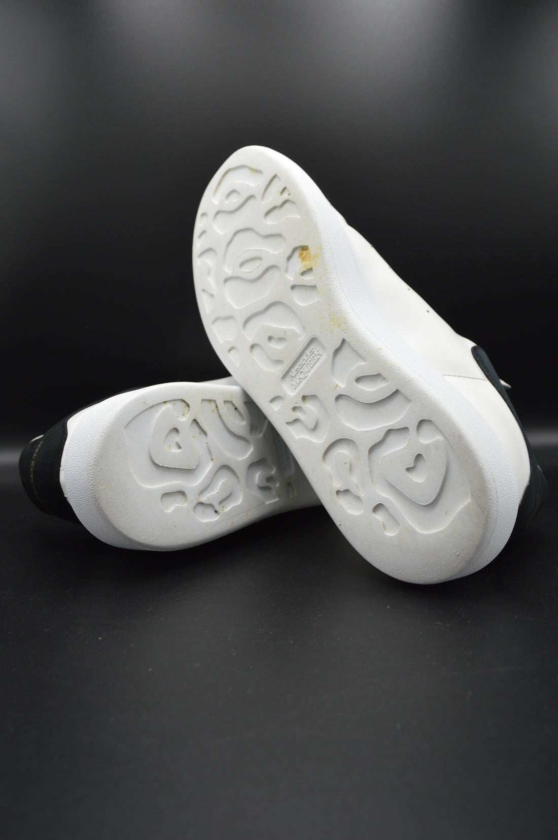 Alexander Mcqueen oversize blanc/noir - T40