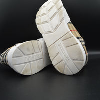 Burberry sneakers check beige/noir - T42