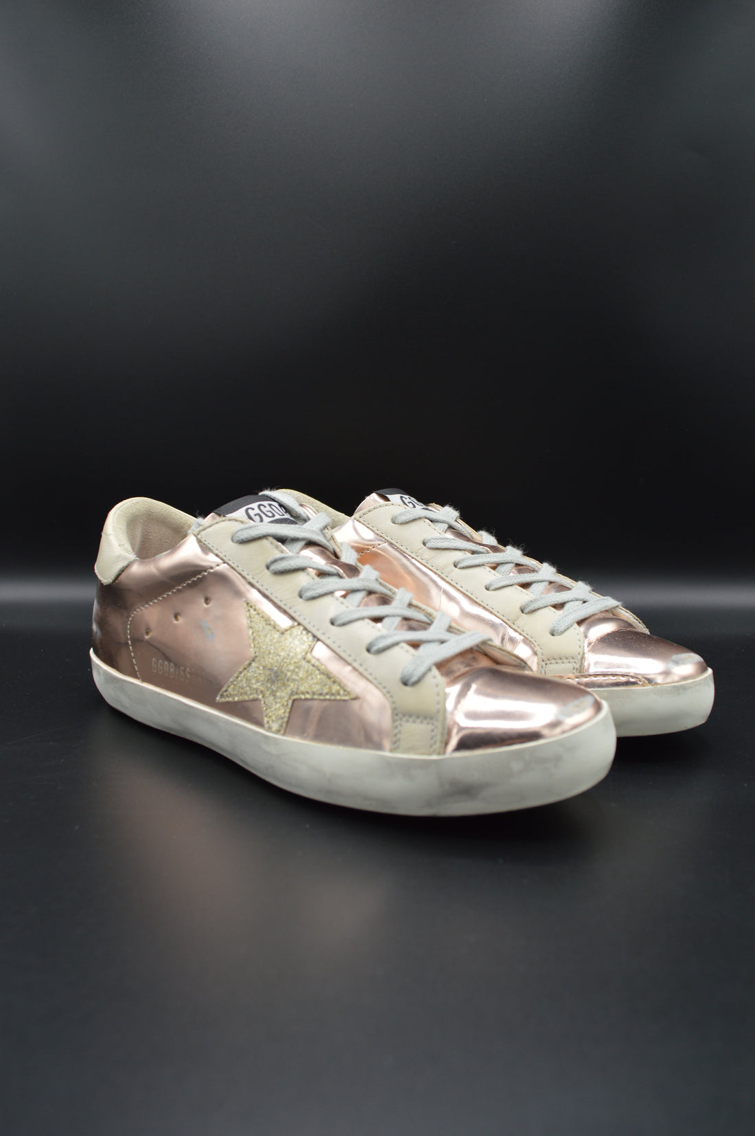 Golden Goose Superstar doré et rose gold - T36
