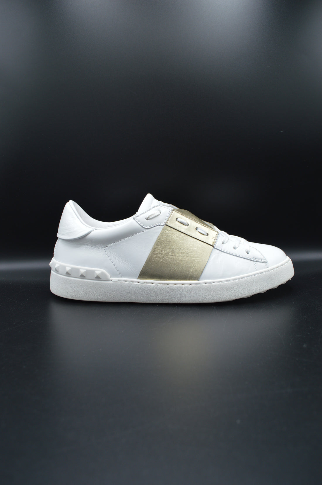 Valentino open blanc/doré - T39