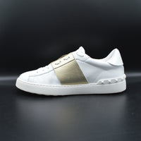 Valentino open blanc/doré - T39