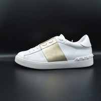 Valentino open blanc/doré - T39