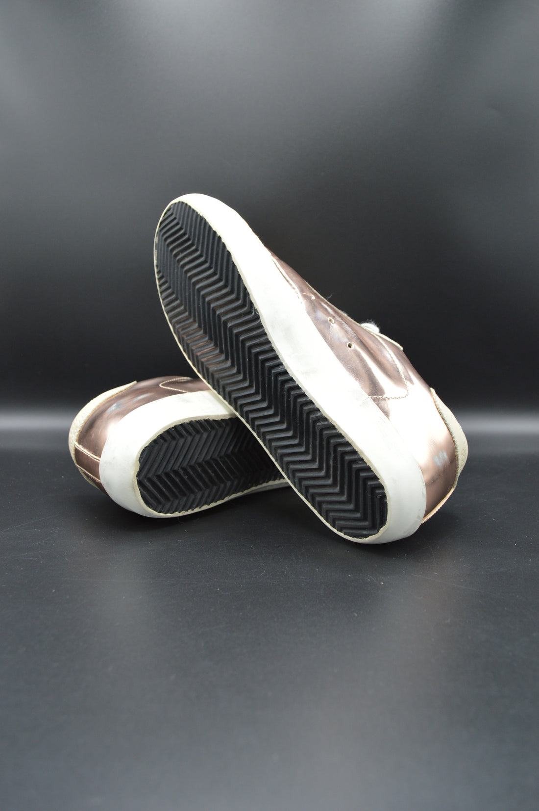 Golden Goose Superstar doré et rose gold - T36