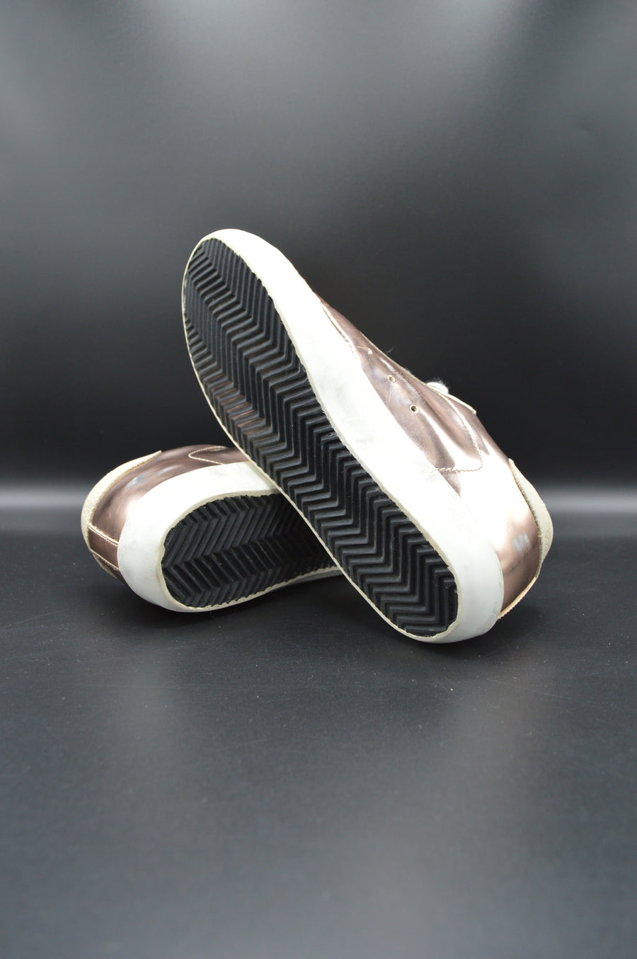 Golden Goose Superstar doré et rose gold - T36