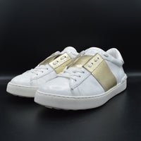 Valentino open blanc/doré - T39