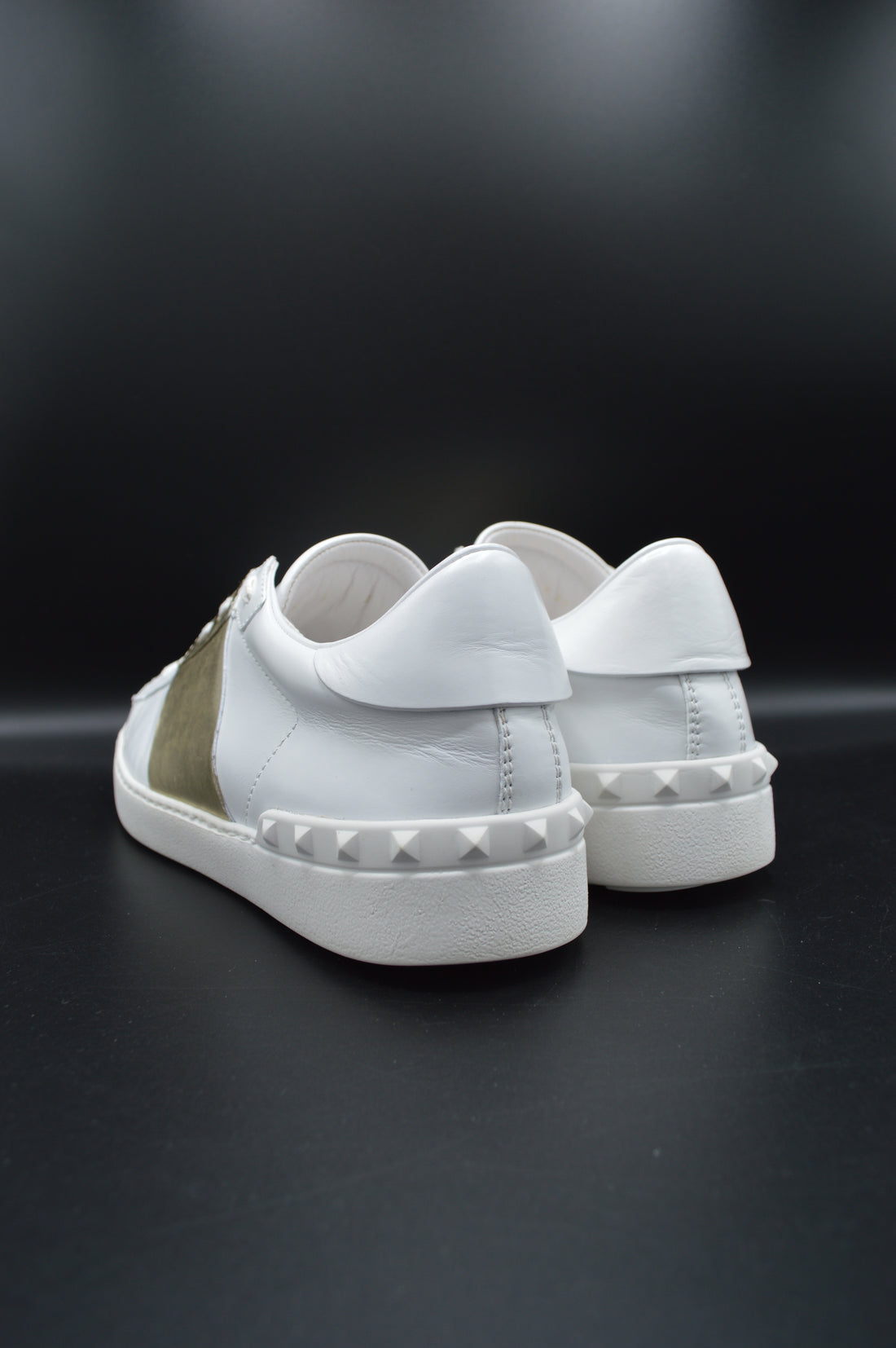 Valentino open blanc/doré - T39