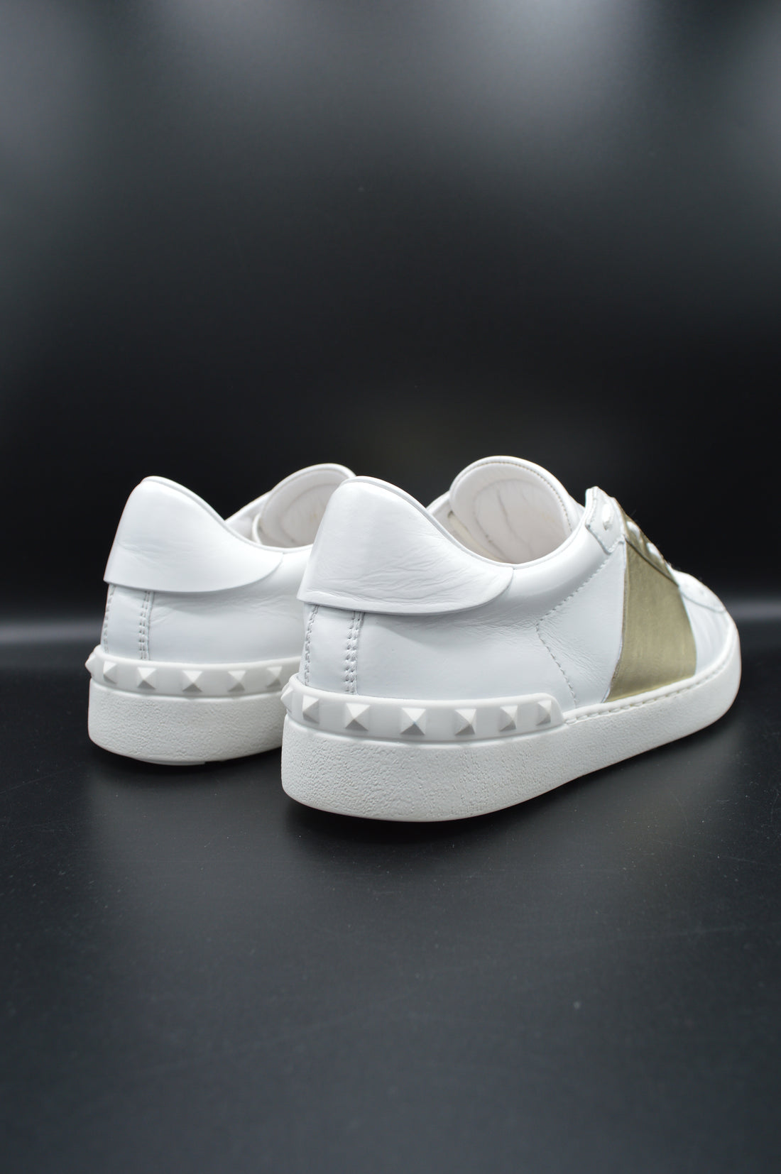 Valentino open blanc/doré - T39