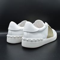 Valentino open blanc/doré - T39
