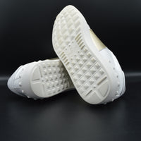 Valentino open blanc/doré - T39