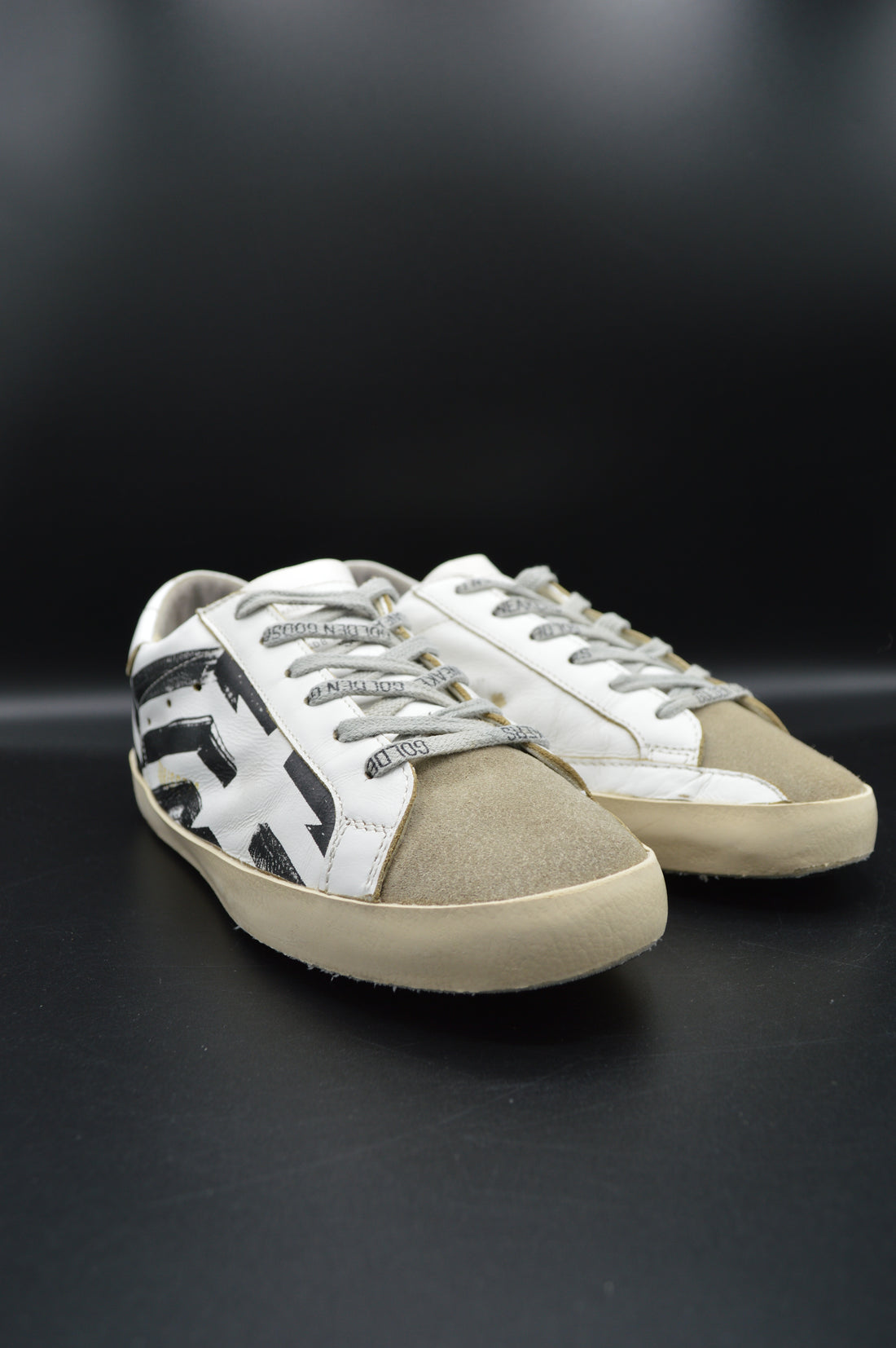 Golden Goose Superstar blanc/noir/beige - T36