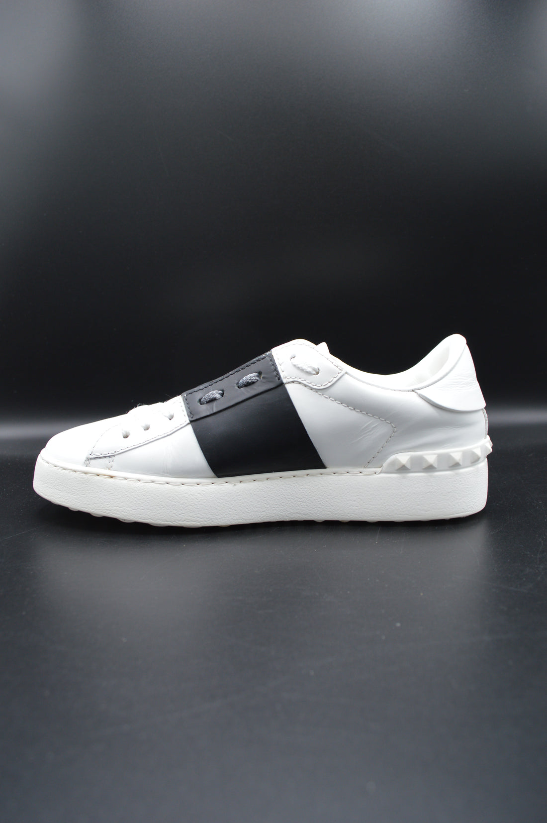 Valentino open blanc/noir - T36