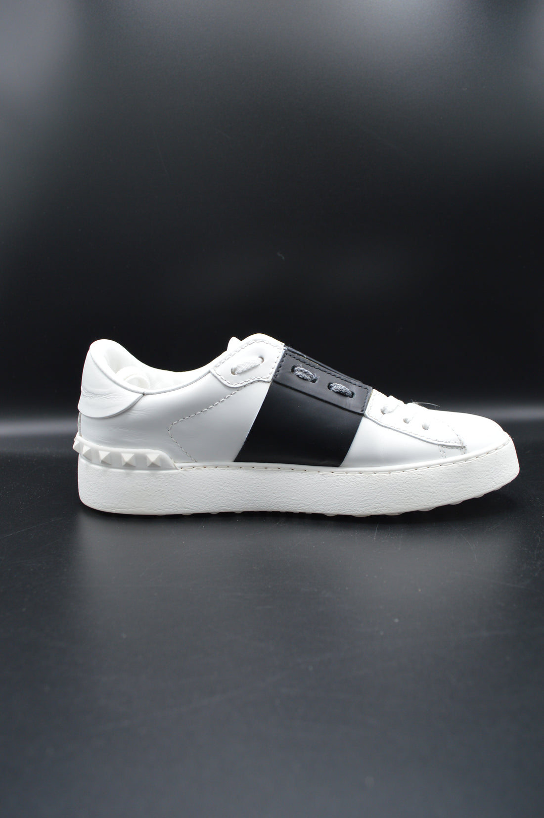 Valentino open blanc/noir - T36