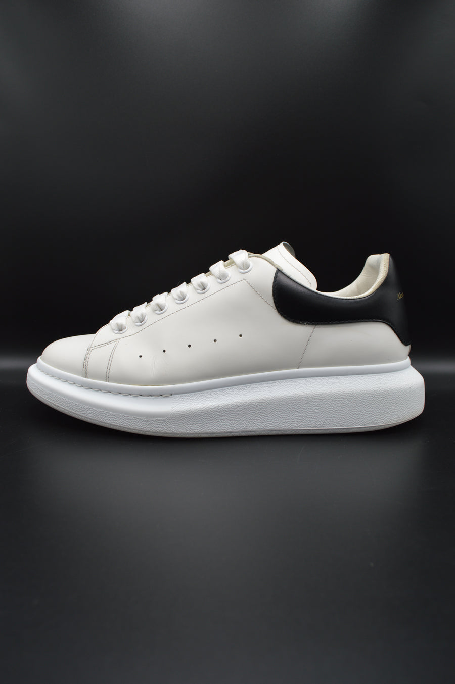 Alexander Mcqueen oversize blanc / noir - T44,5