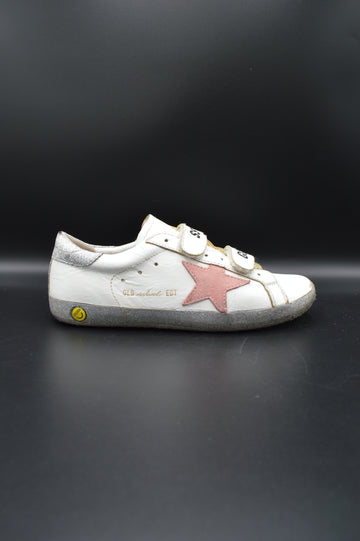 Golden Goose old school blanc / rose - T35