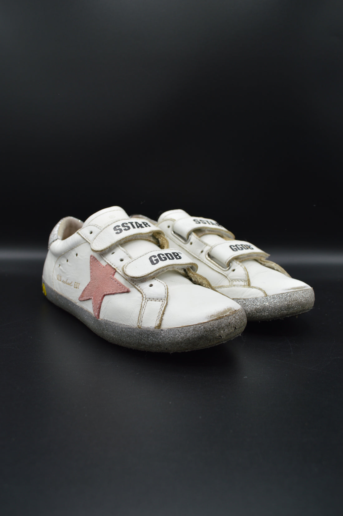 Golden Goose old school blanc / rose - T35