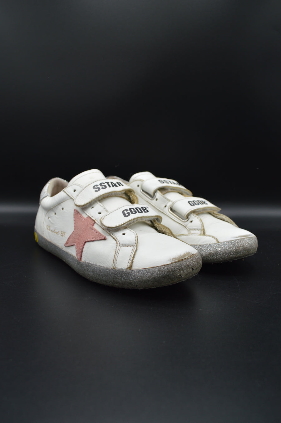 Golden Goose old school blanc / rose - T35