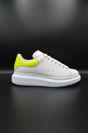 Alexander Mcqueen oversize blanc/jaune fluo - T38,5