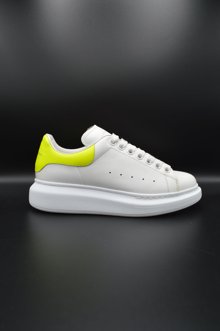 Alexander Mcqueen oversize blanc/jaune fluo - T38,5