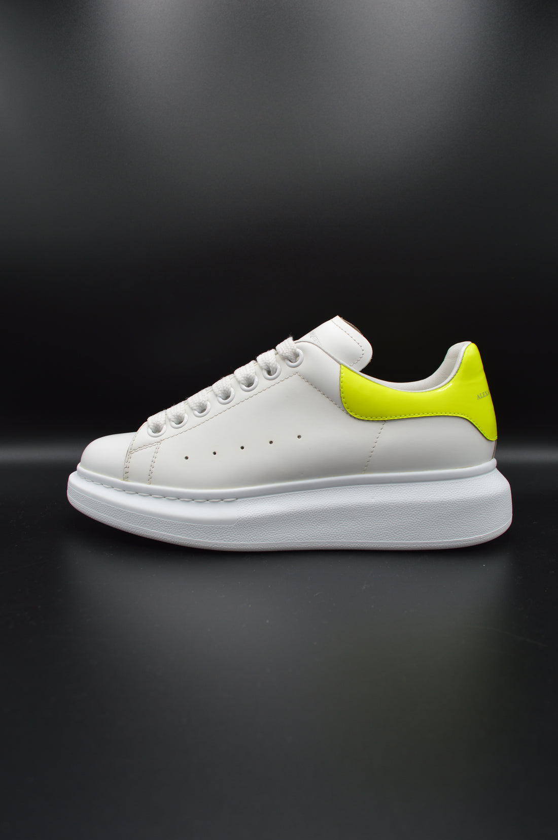 Alexander Mcqueen oversize blanc/jaune fluo - T38,5