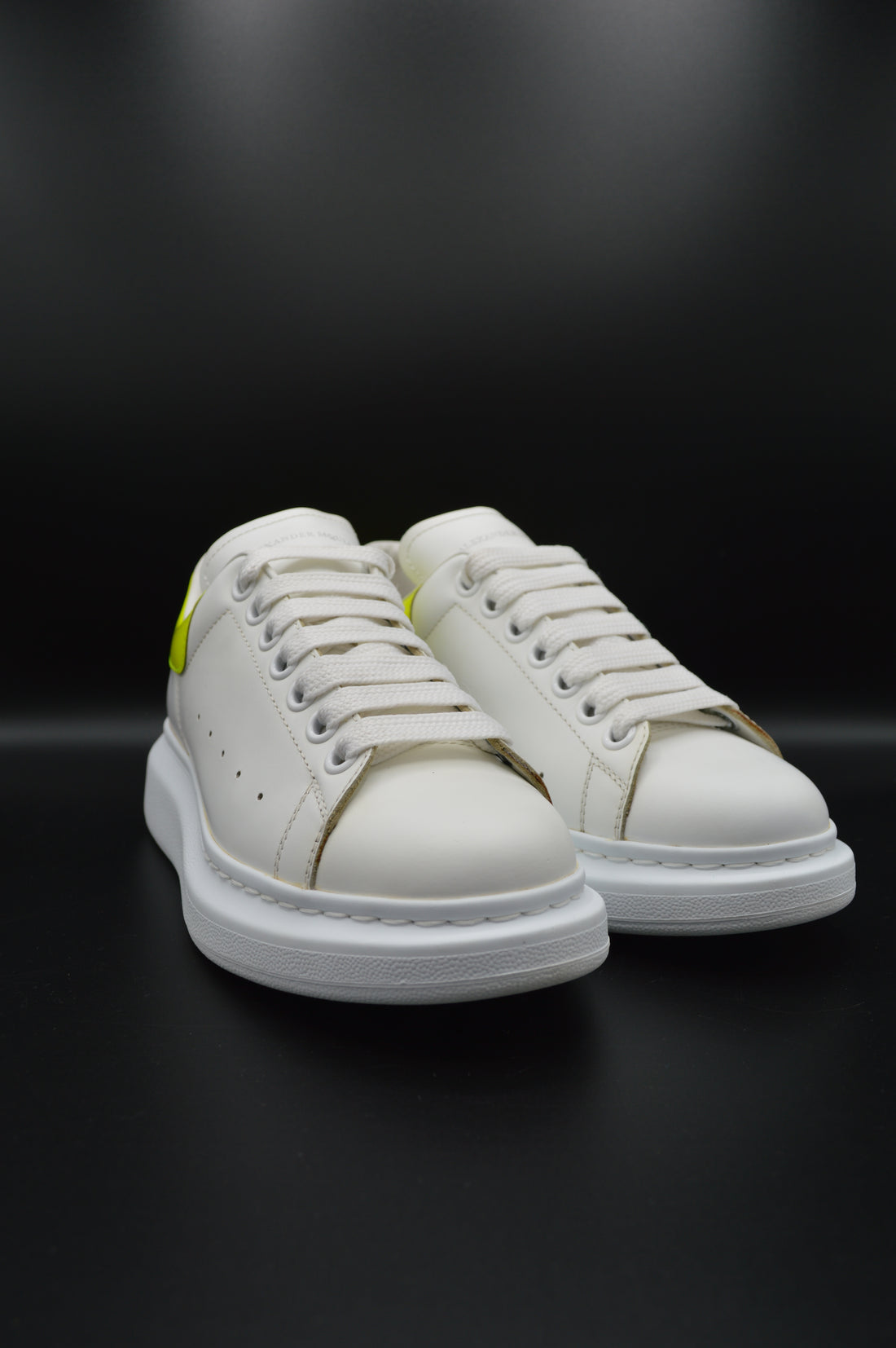 Alexander Mcqueen oversize blanc/jaune fluo - T38,5