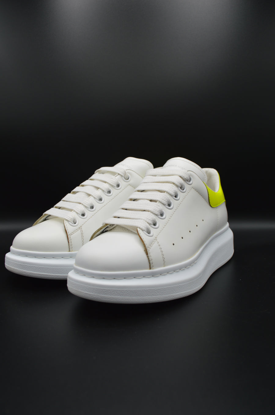 Alexander Mcqueen oversize blanc/jaune fluo - T38,5