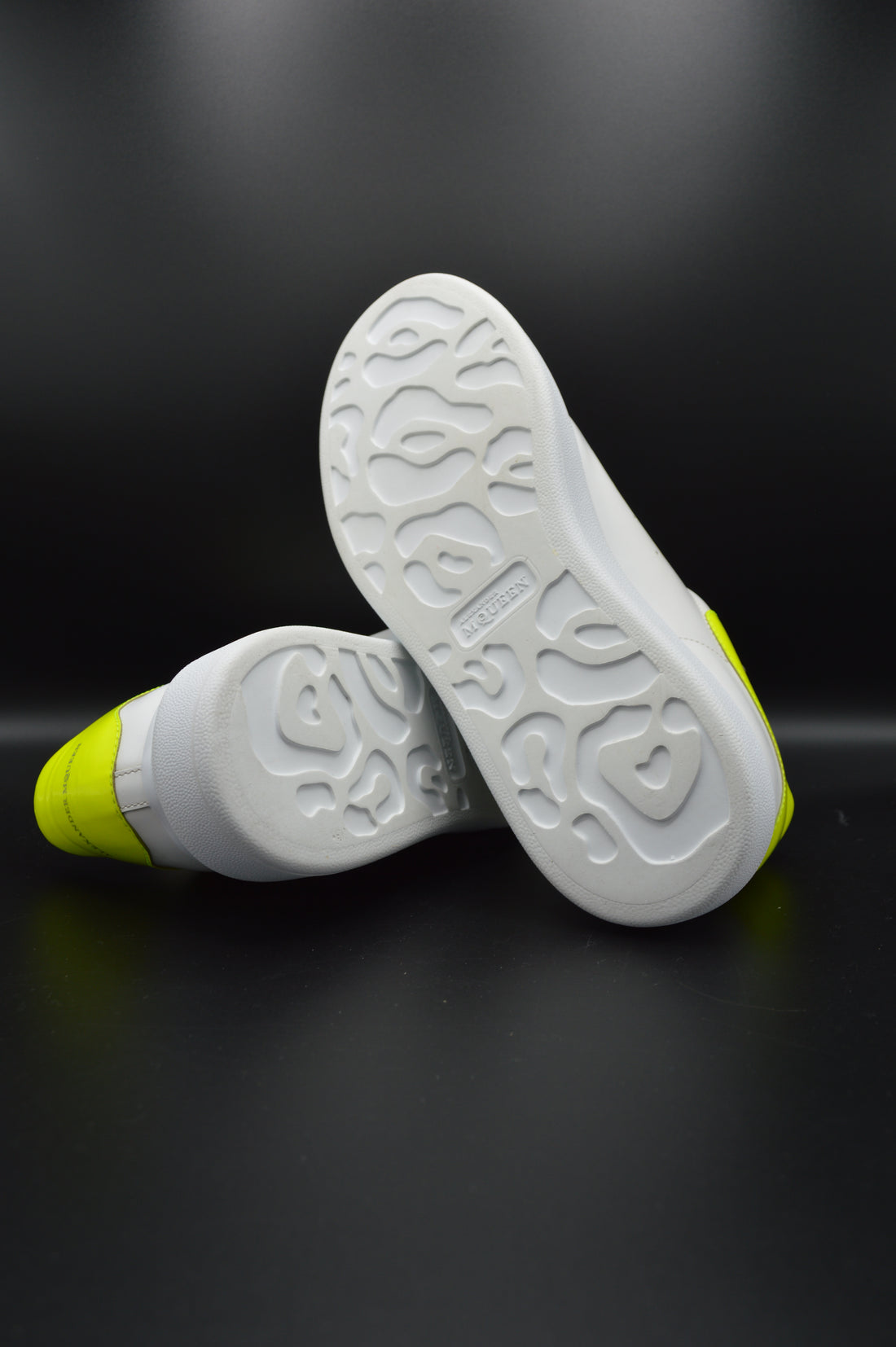 Alexander Mcqueen oversize blanc/jaune fluo - T38,5