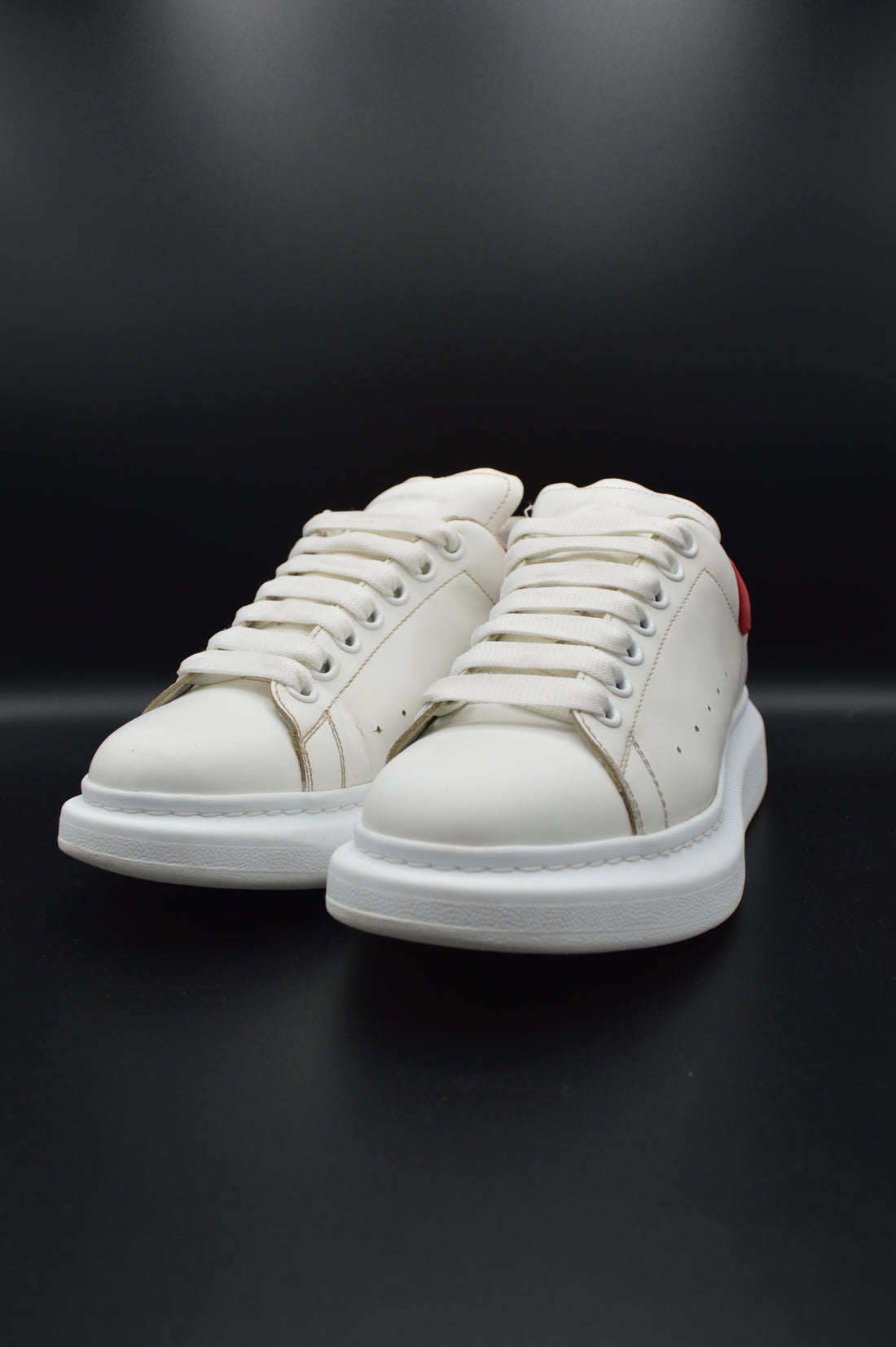 Alexander Mcqueen oversized blanc/rouge - T39