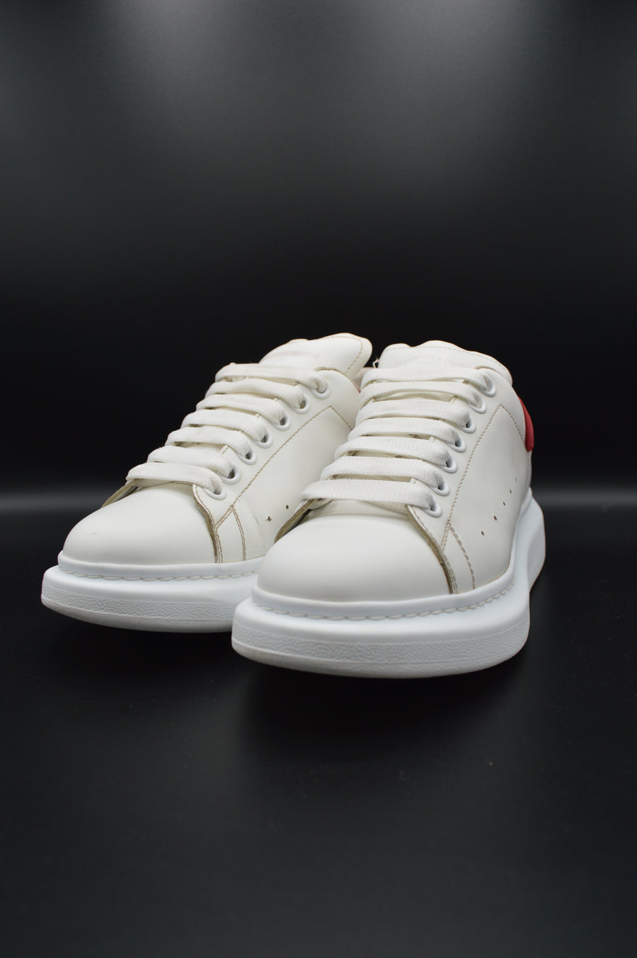 Alexander Mcqueen oversized blanc/rouge - T39