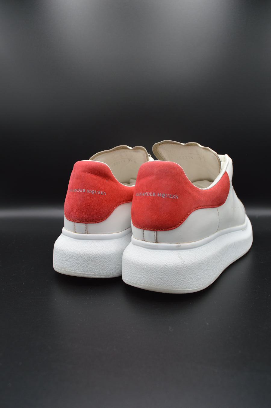 Alexander Mcqueen oversized blanc/rouge - T39