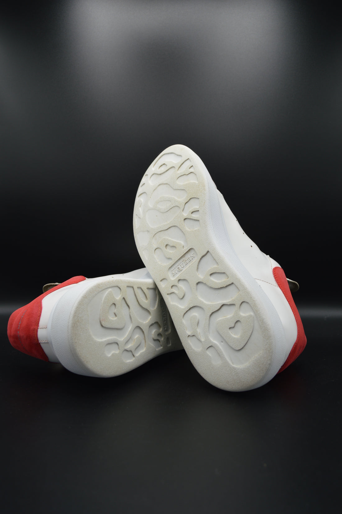 Alexander Mcqueen oversized blanc/rouge - T39