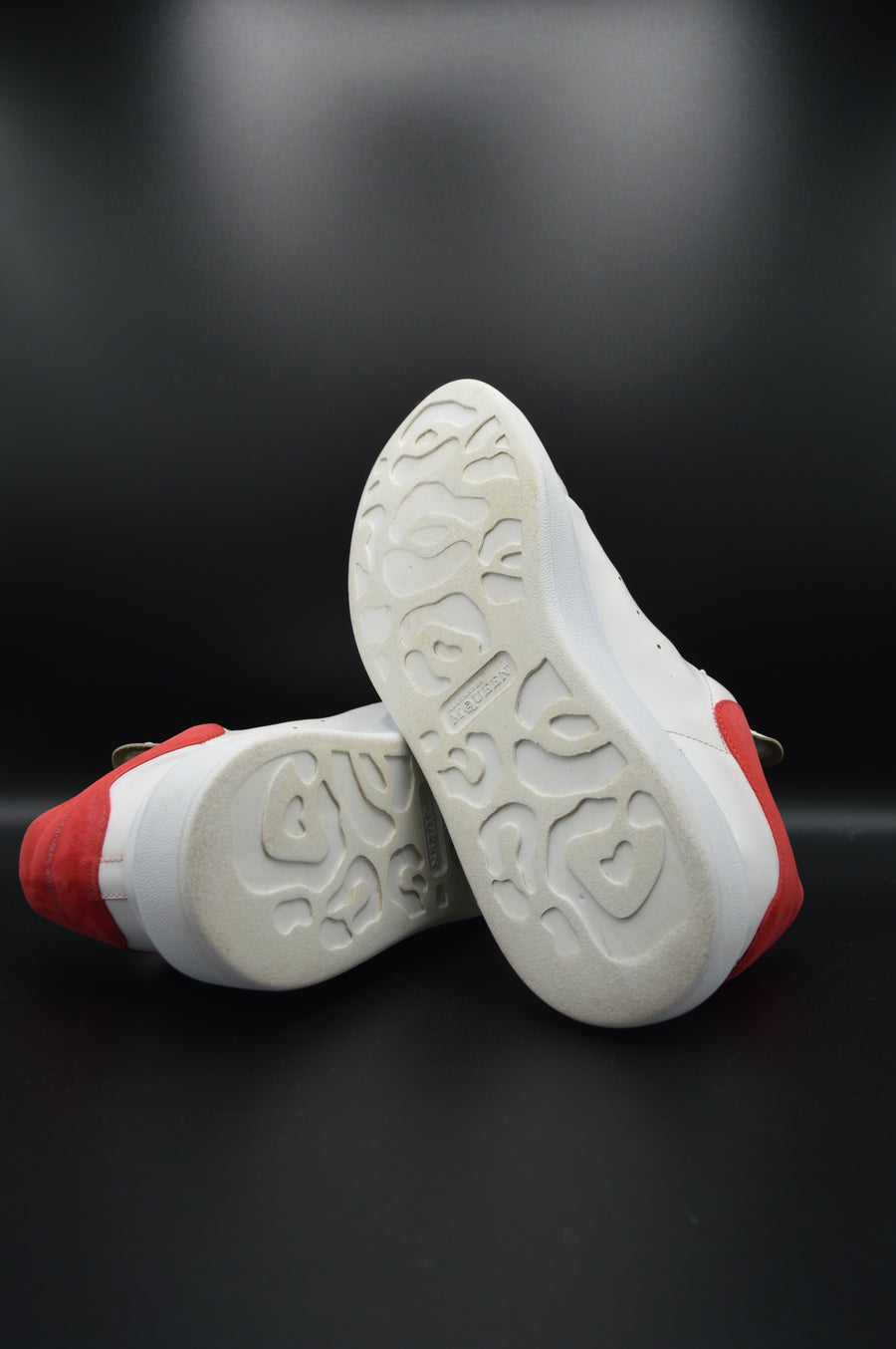 Alexander Mcqueen oversized blanc/rouge - T39