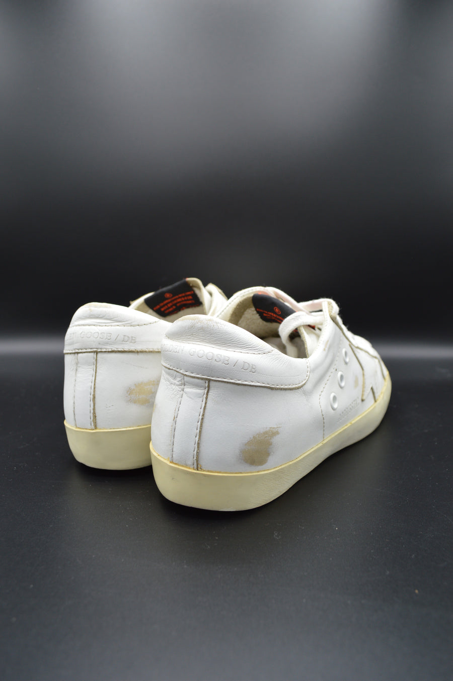 Golden Goose superstar blanc/doré - T39
