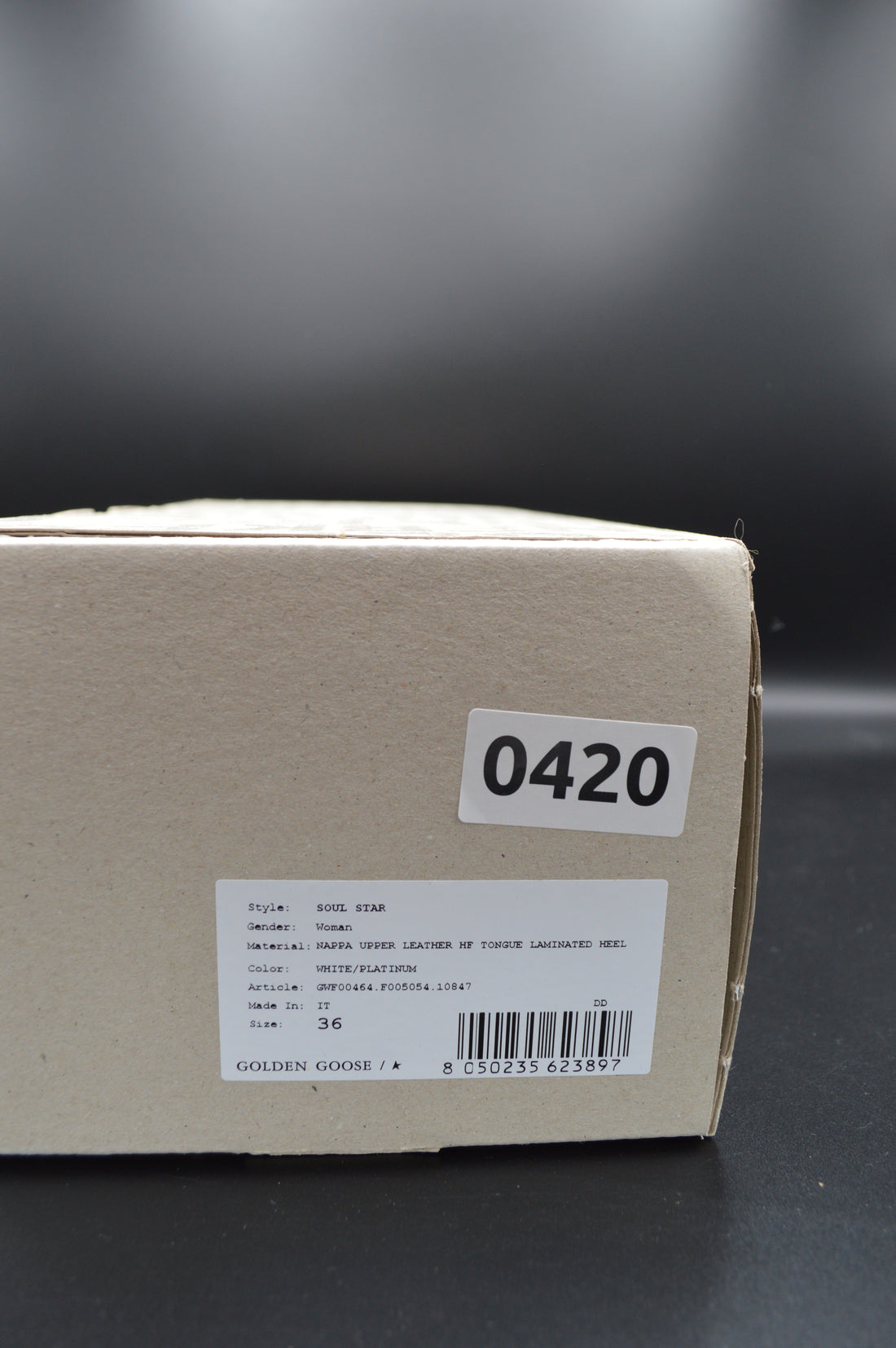 Golden Goose purestar blanc - T36