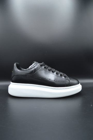 Alexander Mcqueen oversize cuir noir - T36,5