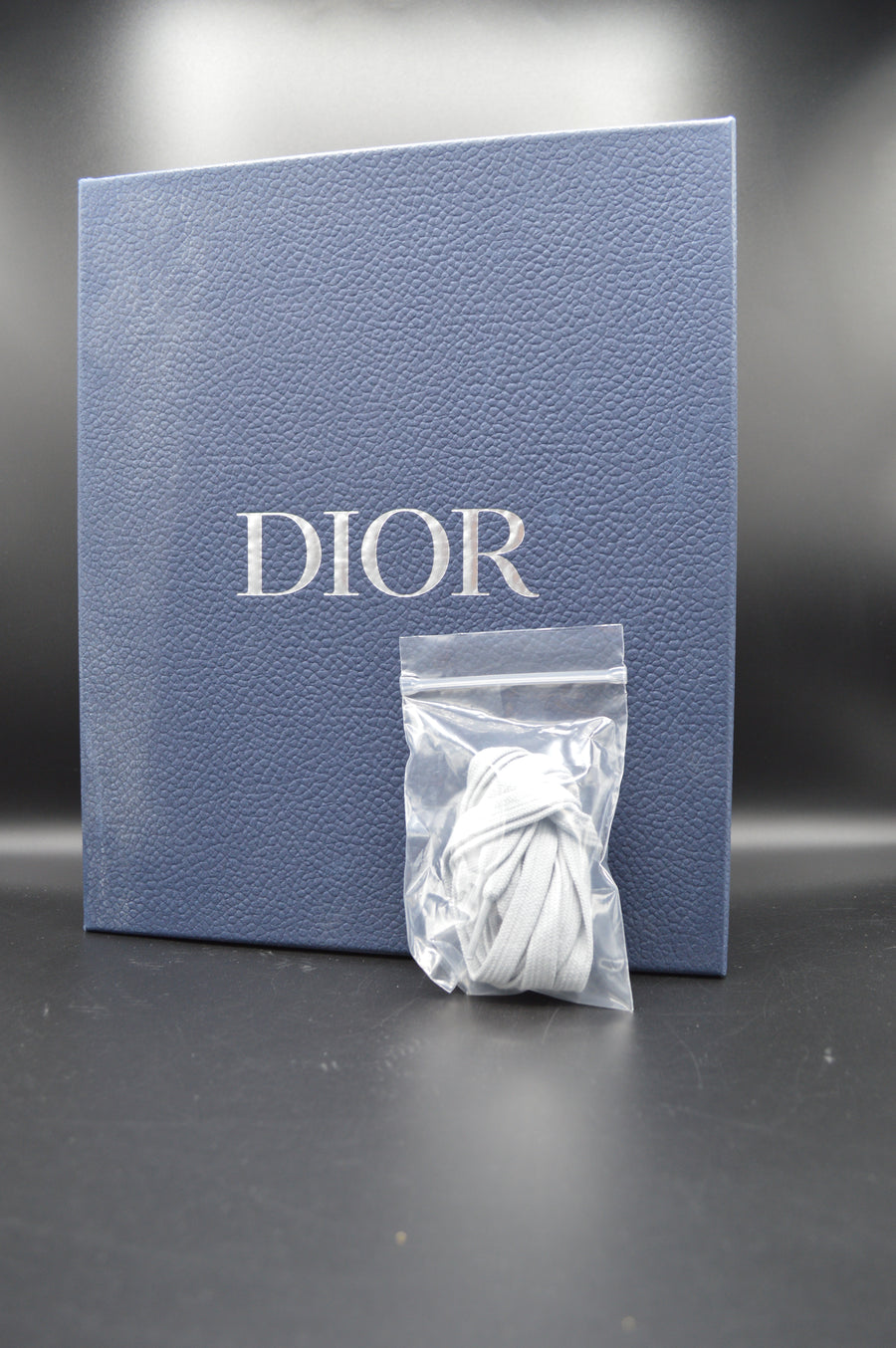 Dior B27 cuir blanc et gris, jacquard oblique - T39