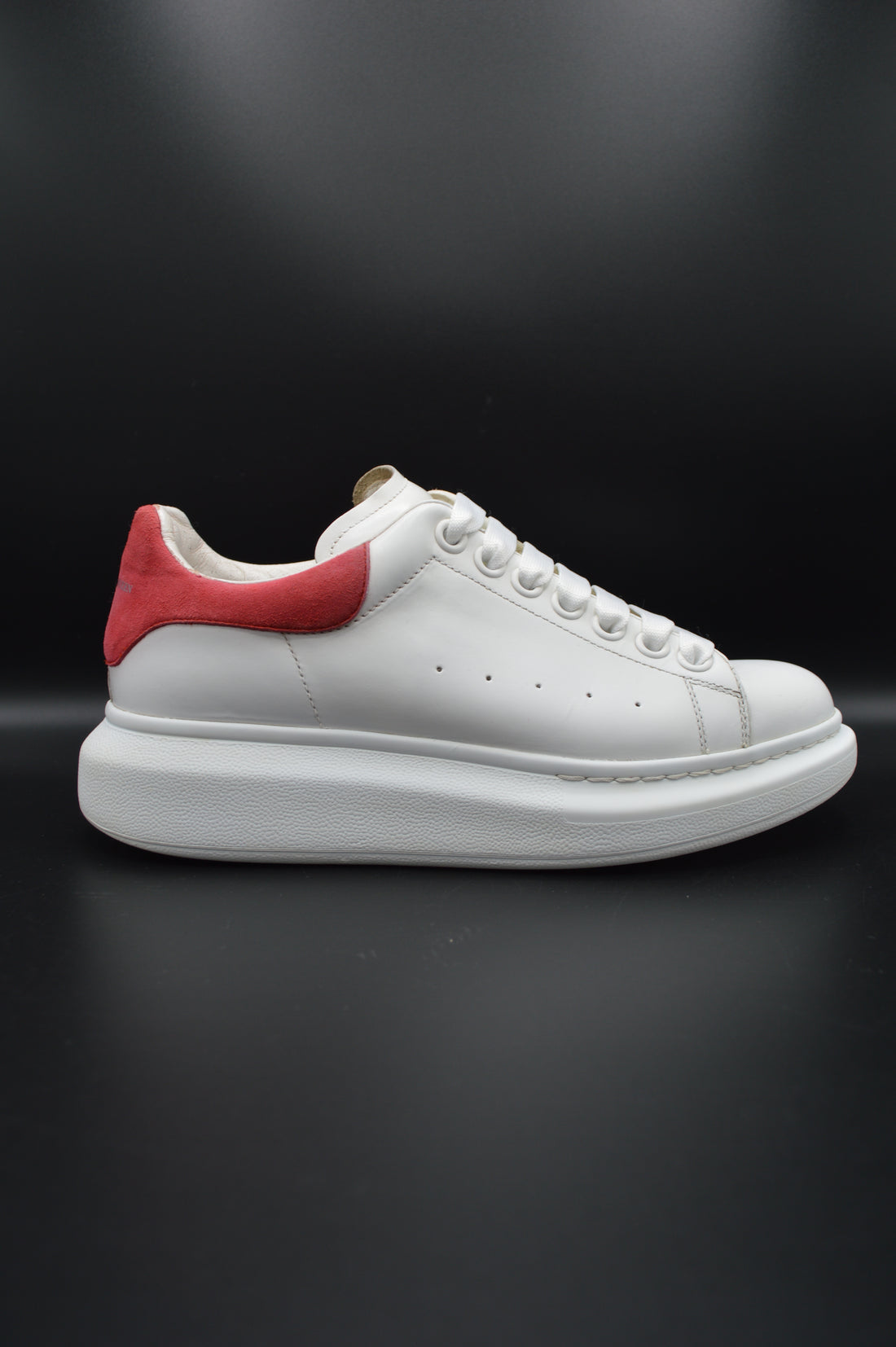 Alexander Mcqueen oversize blanc/ rouge - T37