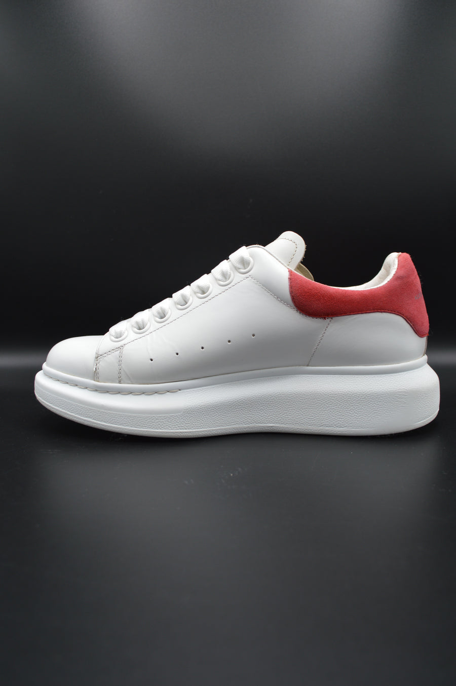Alexander Mcqueen oversize blanc/ rouge - T37