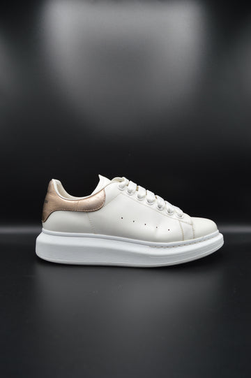 Alexander Mcqueen Oversize blanc/doré - T38