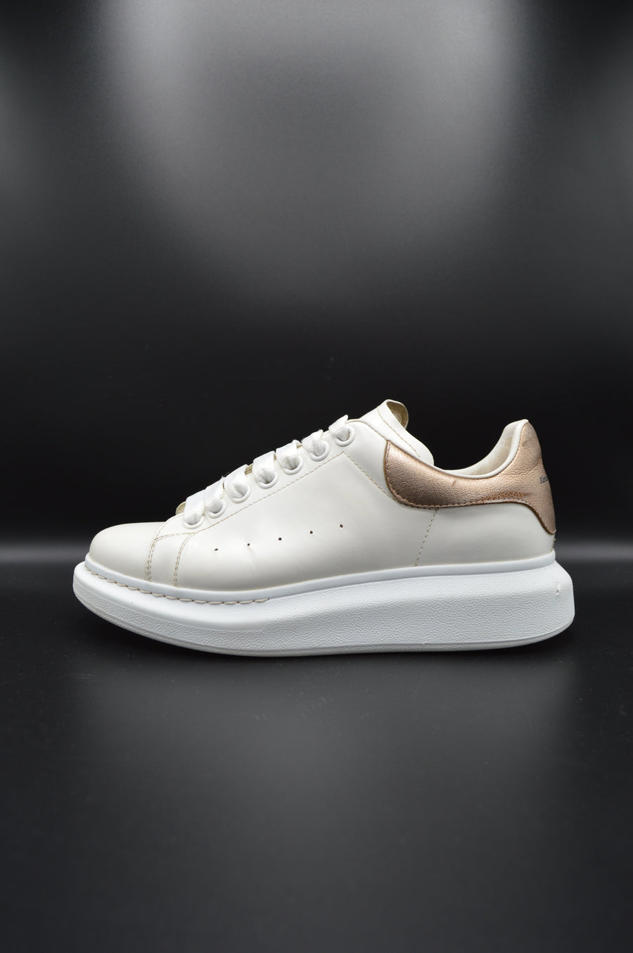 Alexander Mcqueen Oversize blanc/doré - T38