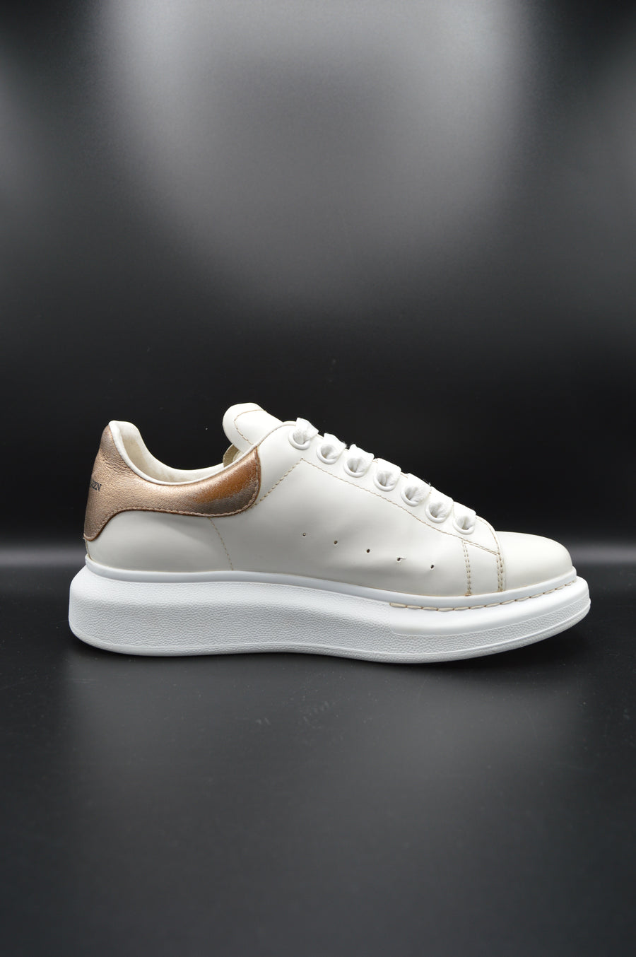 Alexander Mcqueen Oversize blanc/doré - T38