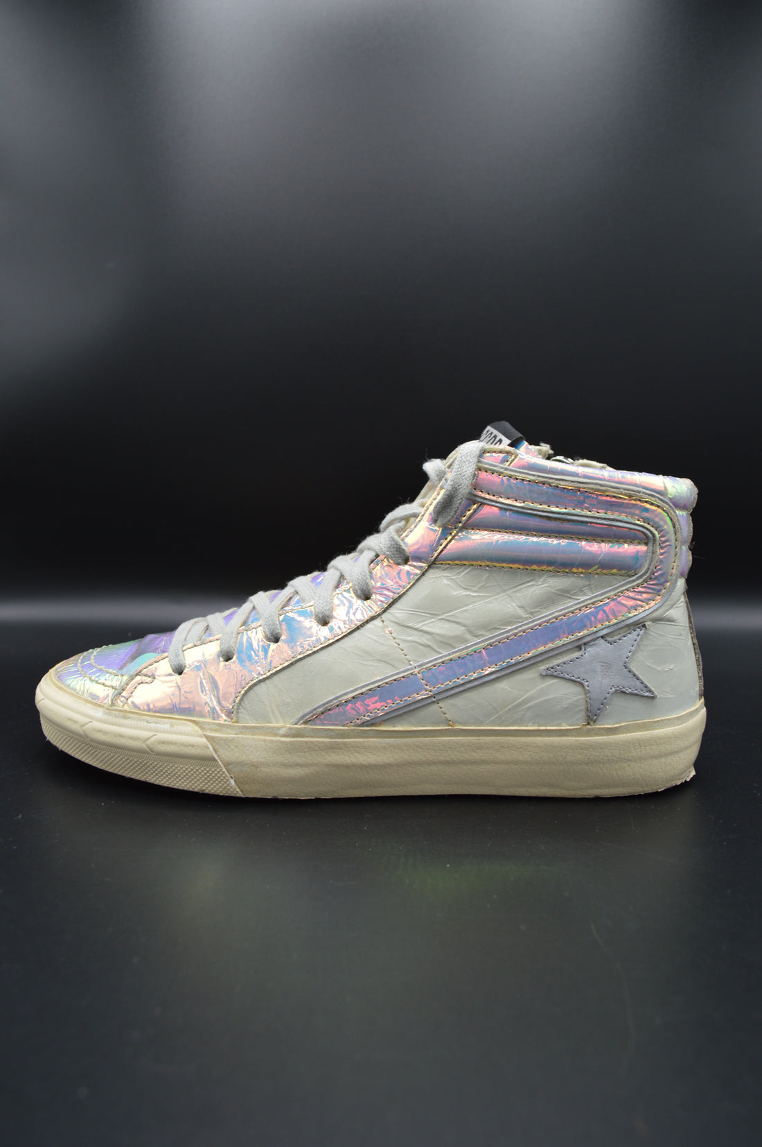 Golden Goose Slide beige/irisée - T38