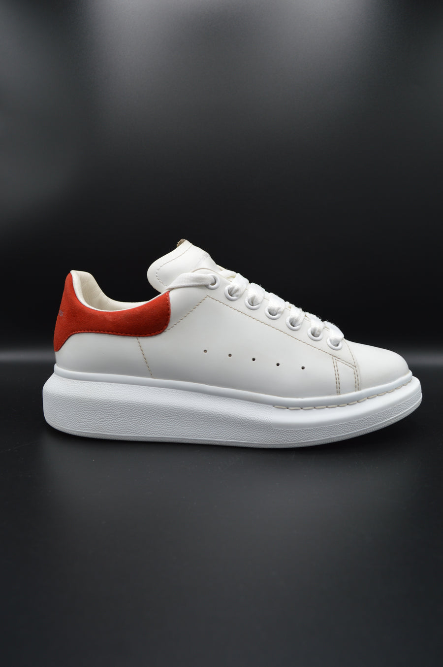 Alexander Mcqueen Oversize blanc/rouge - 39