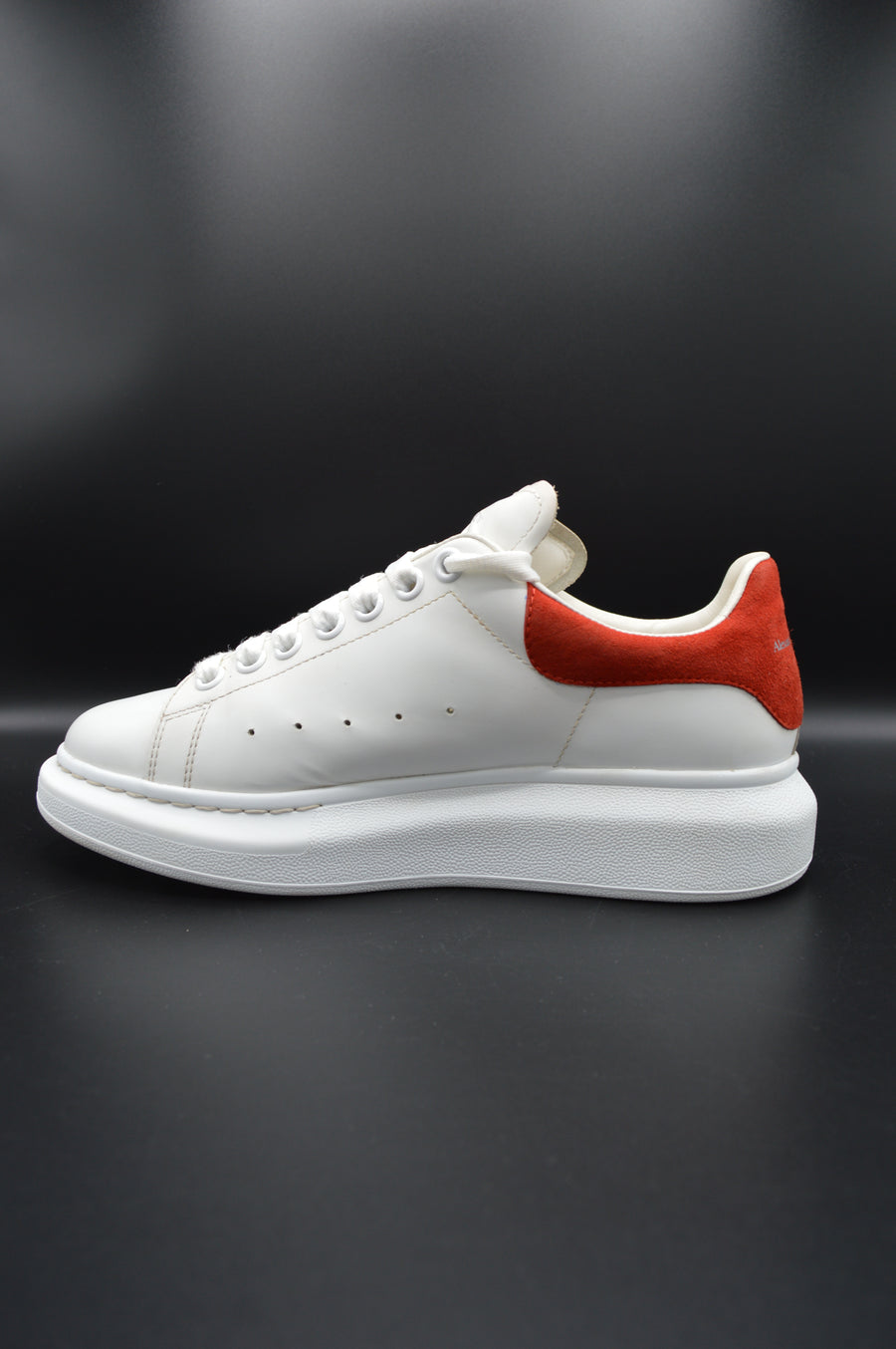 Alexander Mcqueen Oversize blanc/rouge - 39