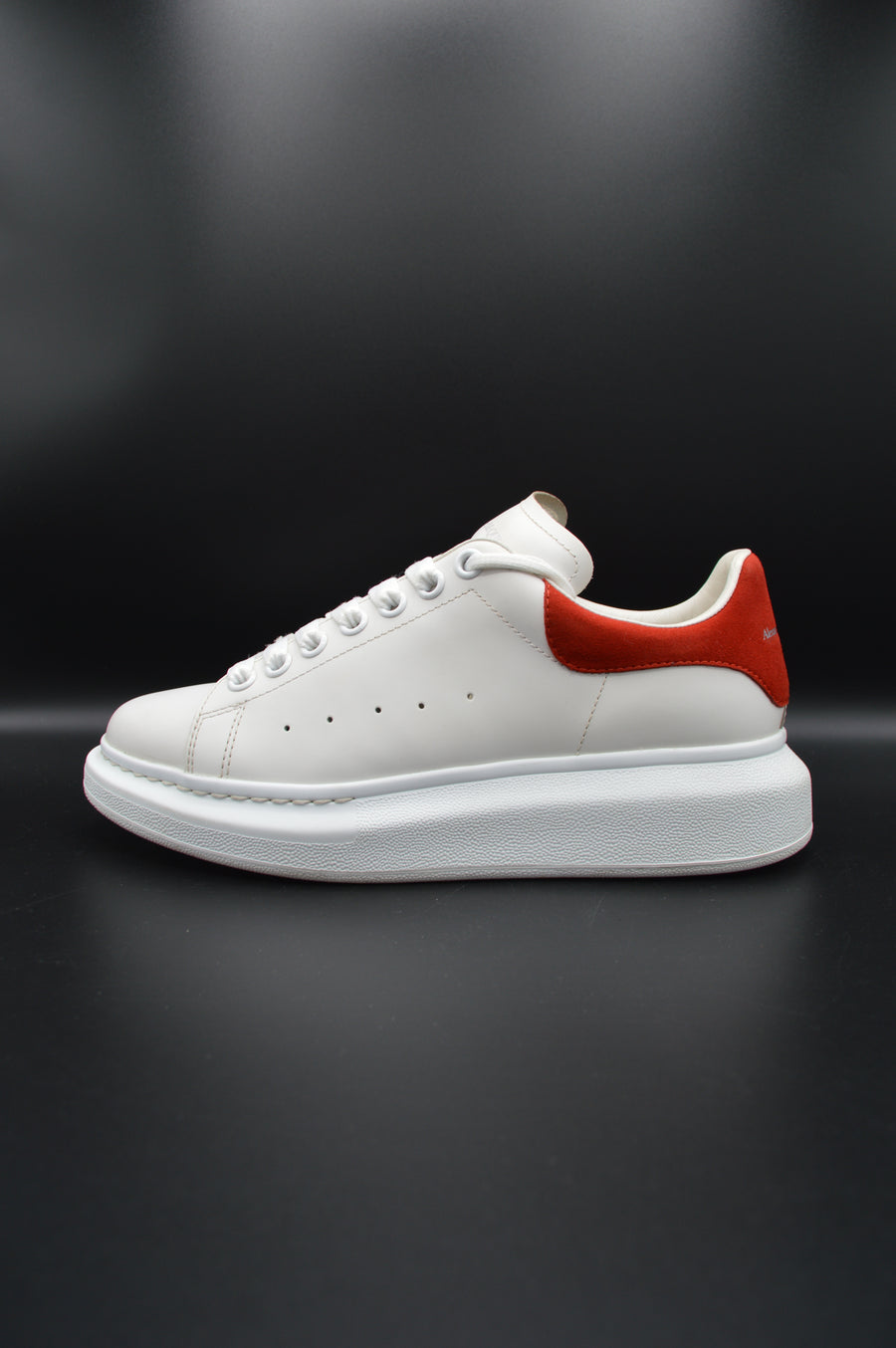 Alexander Mcqueen Oversize blanc/rouge - 39