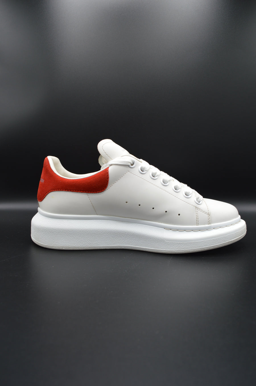 Alexander Mcqueen Oversize blanc/rouge - 39